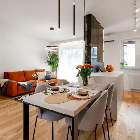 公寓 Apartament Przestrzen - Z Prywatnym Parkingiem, 2 Osobne Sypialnie - Kepa Park - By Spaceapart