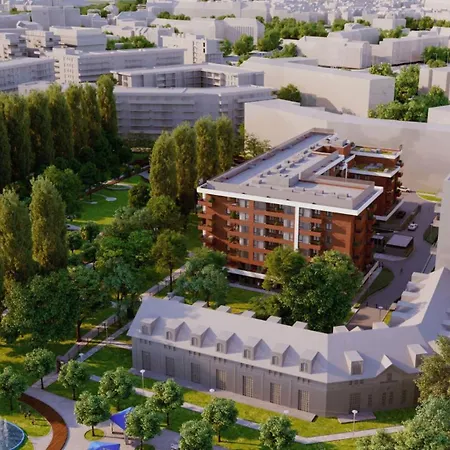 公寓 Apartament Przestrzen - Z Prywatnym Parkingiem, 2 Osobne Sypialnie - Kepa Park - By Spaceapart